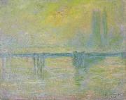 Claude Monet Charing Cross Bridge France oil painting artist